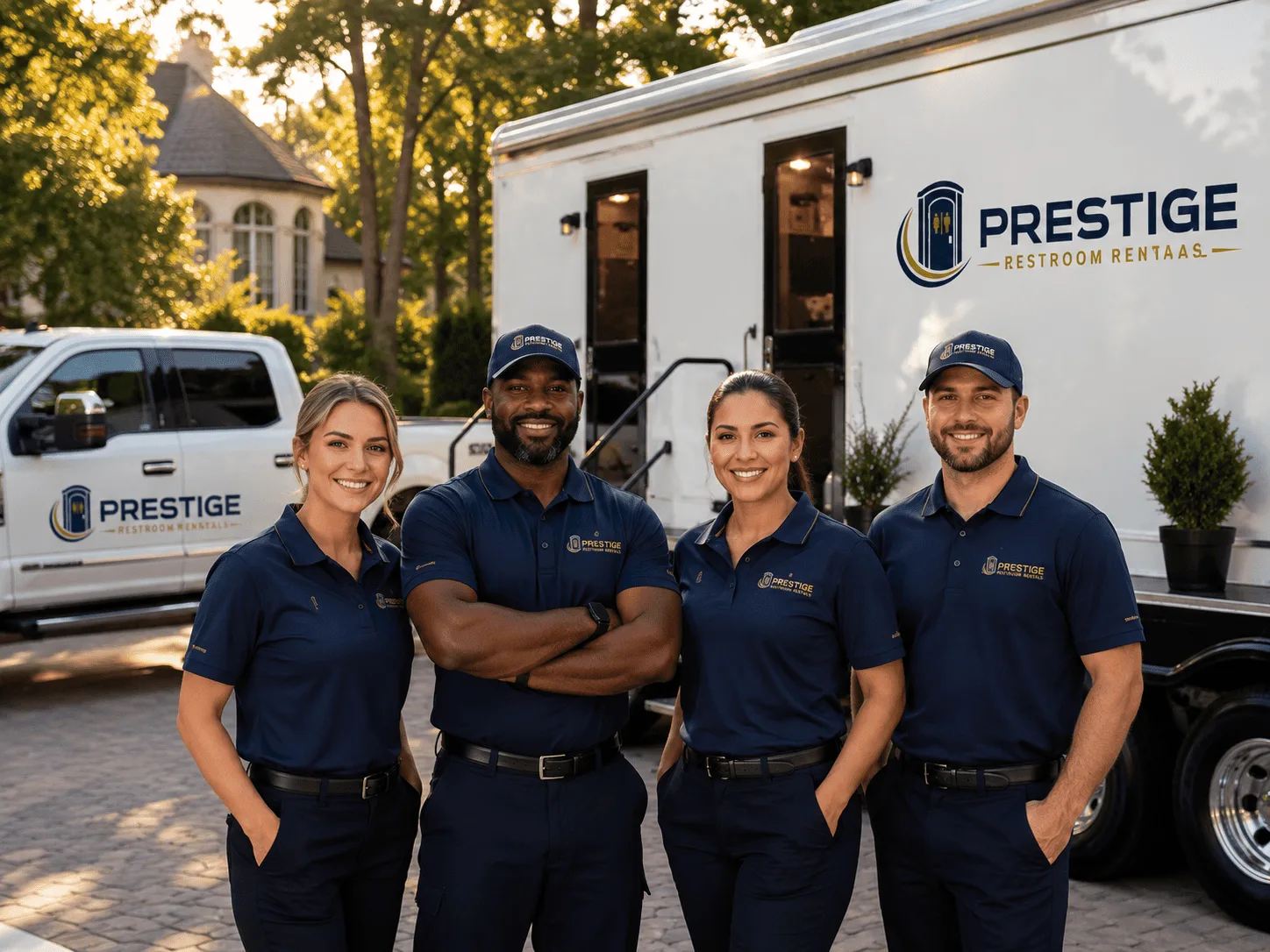 Trusted Luxury Portable Restrooms company in Bison, OK